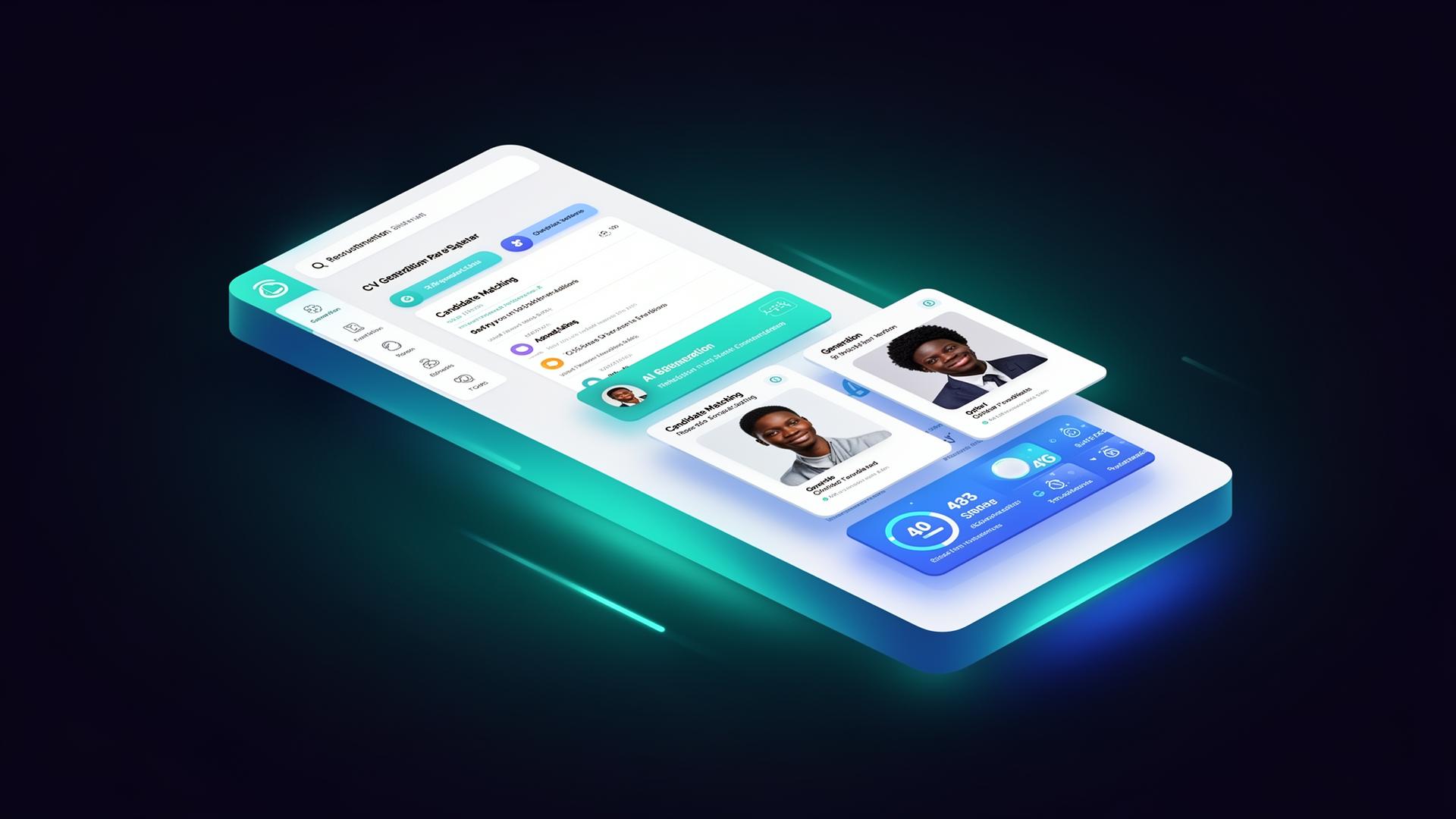 Kazi360 AI recruitment dashboard